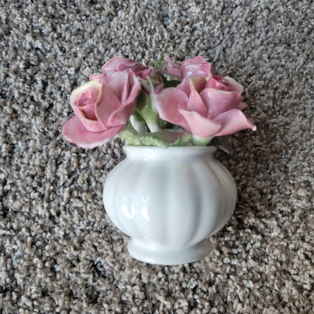 Royal Albert Centennial Rose Small Vase Trinket